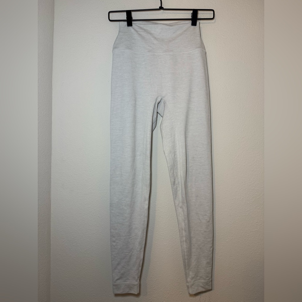 Set Active Formcloud Light Gray High-Waisted Legg… - image 2